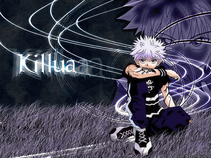 dirty-falcon794: /imagine Prompt: a wallpaper of killua from