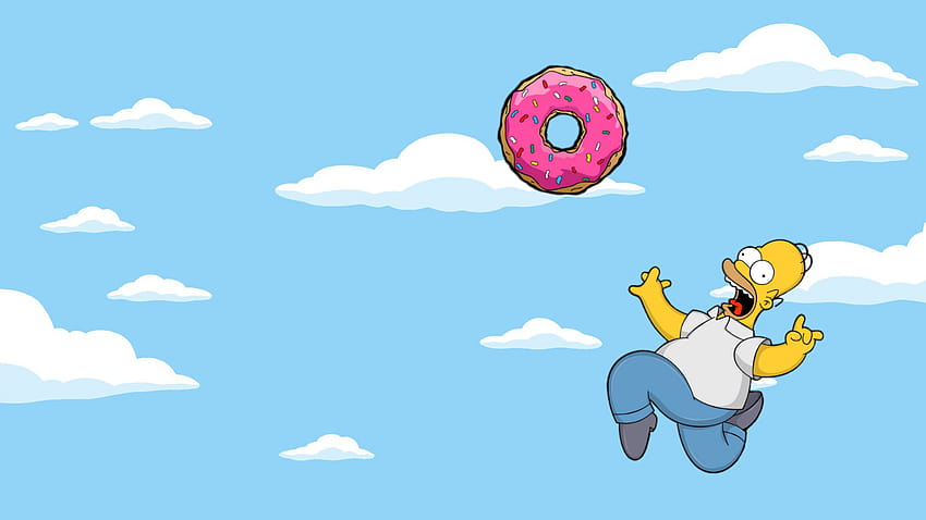 Homer Simpson, Homero Simpson Sfondo HD