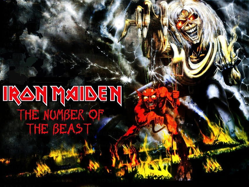 Iron Maiden Number Of The Beast Wysoka jakość, liczba bestii Tapeta HD