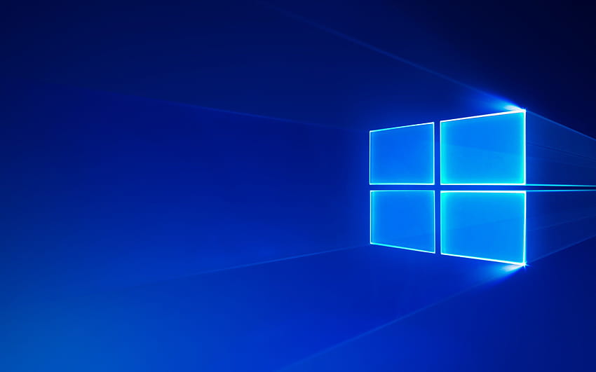 Windows 10 S, Stock, Blue, , เทคโนโลยี, windows u วอลล์เปเปอร์ HD