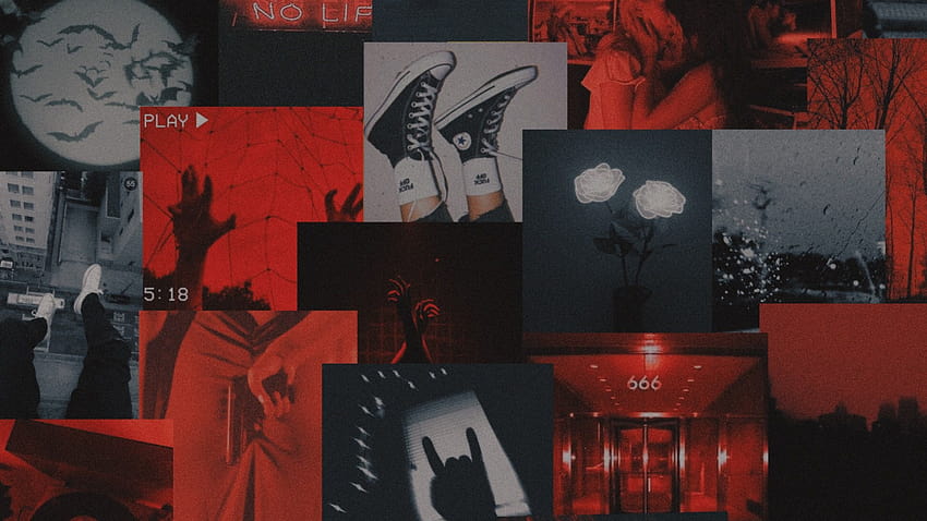 stream sadderdaze by the neighborhood Red and black [1947x3464] for your , Mobile & Tablet, red black aesthetic pc HD wallpaper