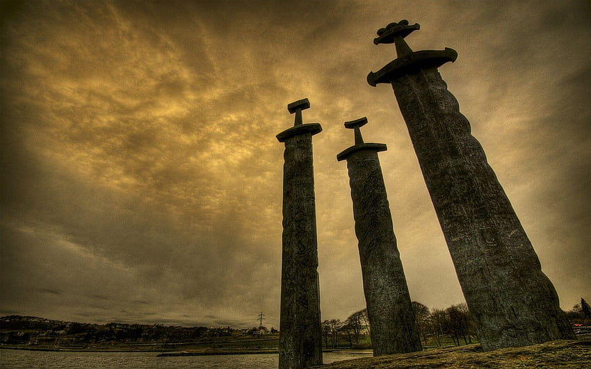 Ancient: Sverd Fjell Celtic Viking Forest Nordic North Norway HD wallpaper