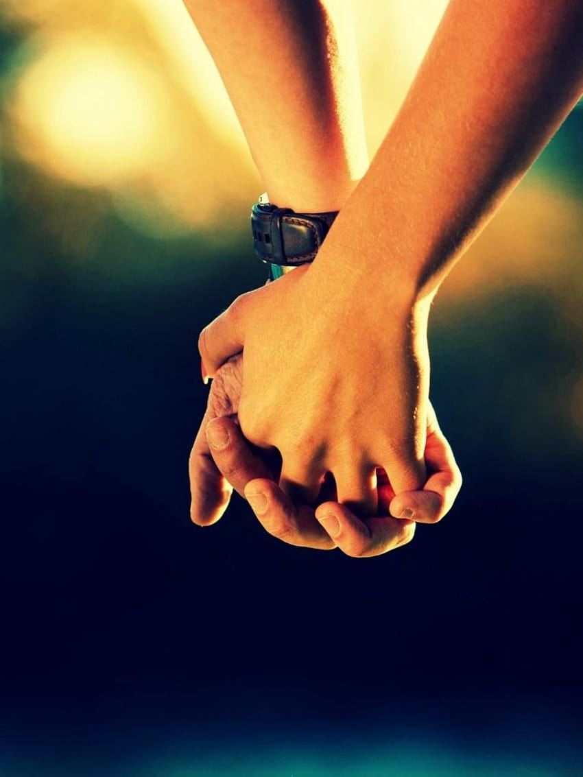 Never gonna leave you boy and girl holding hand [2880x1800] for ...