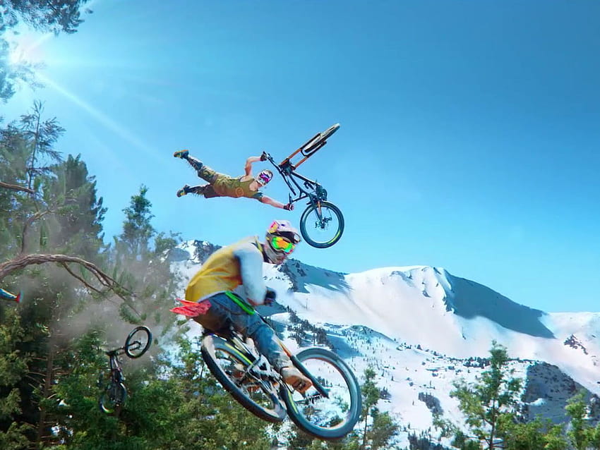 Nowa gra Ubisoft o sportach ekstremalnych Riders Republic przynosi 50 Tapeta HD