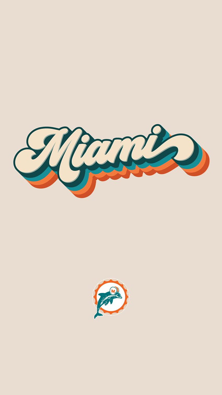 Miami Dolphins UK auf Twitter: Miami Dolphins 2021 HD-Handy-Hintergrundbild