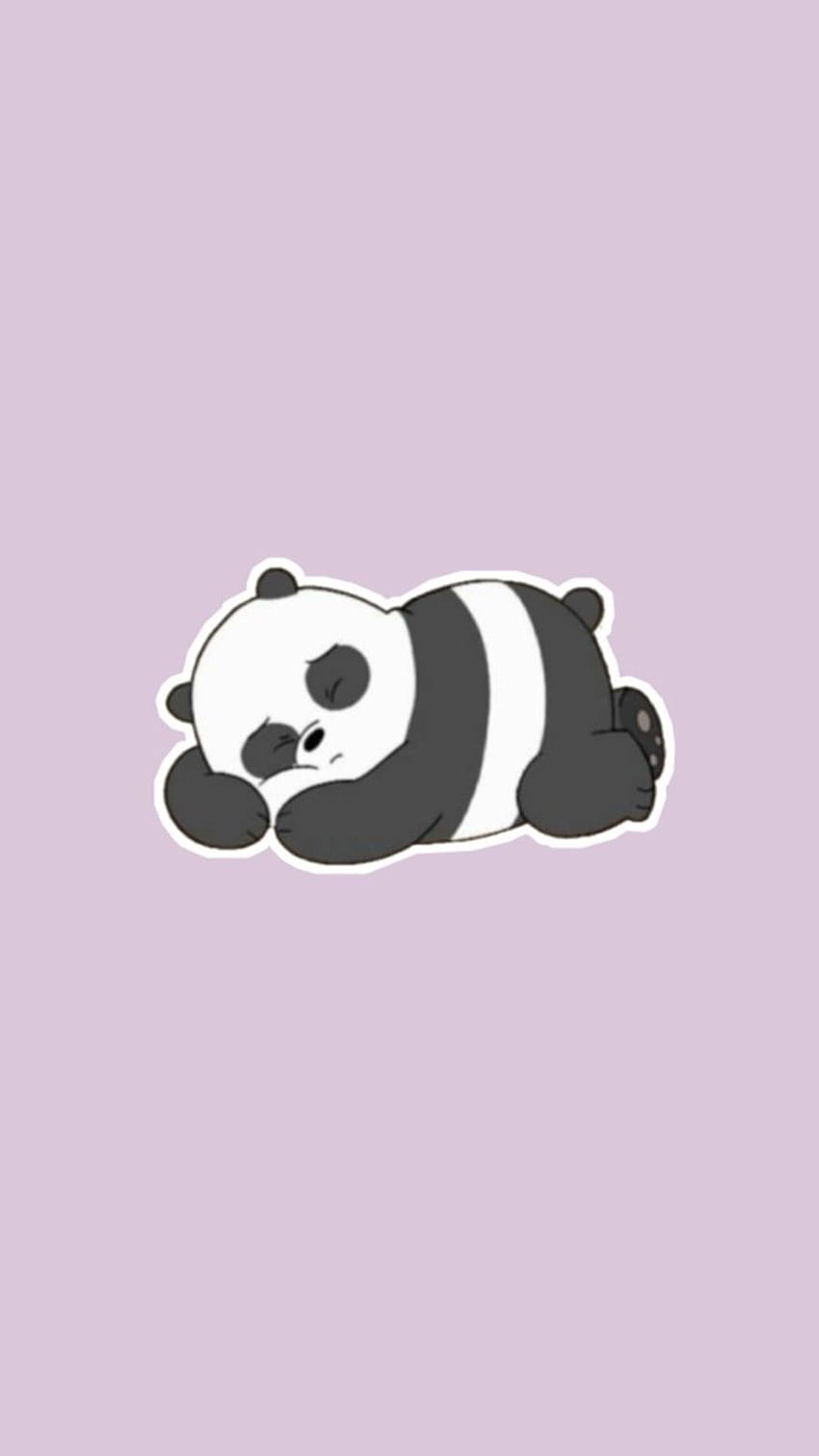 Aesthetic purple panda for phone/cute in 2020, aesthetic panda HD phone wallpaper