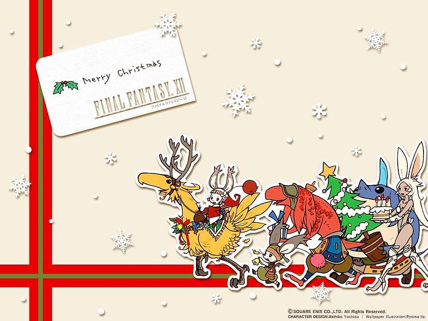 FINAL FANTASY 12 クリスマス ファイナルファンタジーシリーズ 背景、クリスマスシリーズ 高画質の壁紙