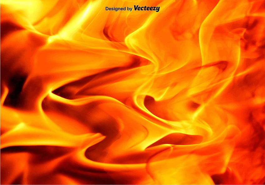 Vektorhintergründe Feuer und Flammen, Hintergrundfeuer HD-Hintergrundbild