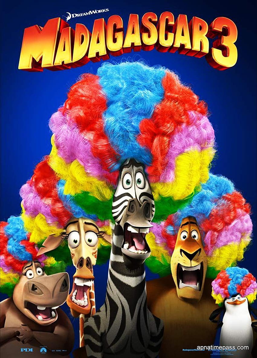 Madagascar 3: Europe's Most Wanted Movie HD phone wallpaper