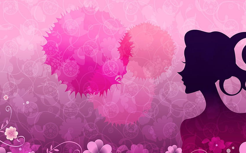 by Ignacia Leven, pink HD wallpaper