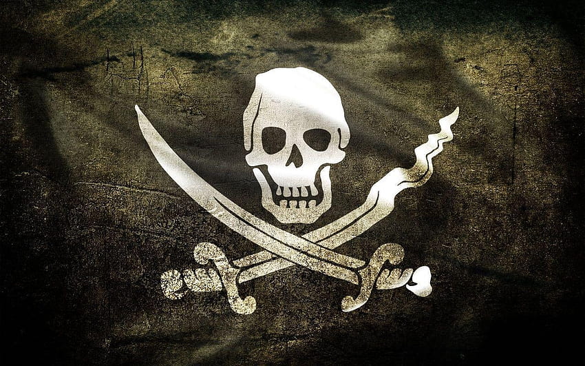 Flaga piratów ze słomianego kapelusza Px Znane flagi 1280x800, piracka flaga ze słomianego kapelusza Tapeta HD