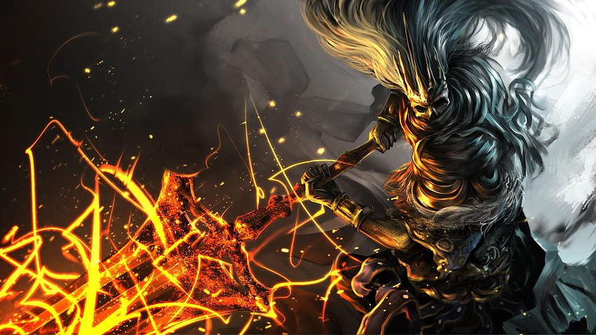 Dark Souls Full Is, confrontational HD wallpaper