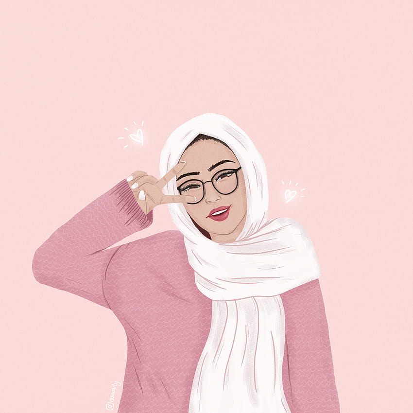 Tumblr quotes jilbab Jilbab style, aesthetic hijab girl HD phone wallpaper