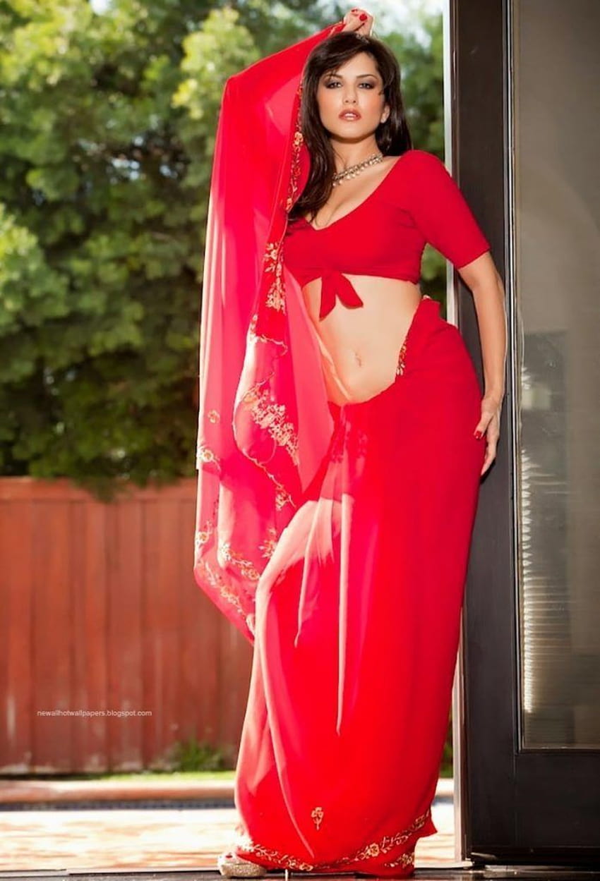 Awesome, red saree HD phone wallpaper