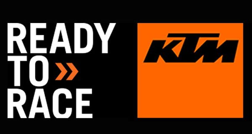 KTM-Logo, KTM-Rennen HD-Hintergrundbild