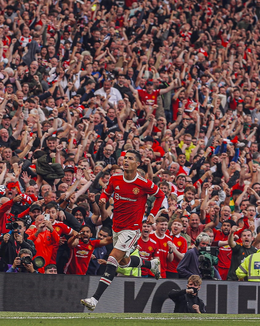 Cristiano Ronaldo Manchester United 2021 HD telefon duvar kağıdı