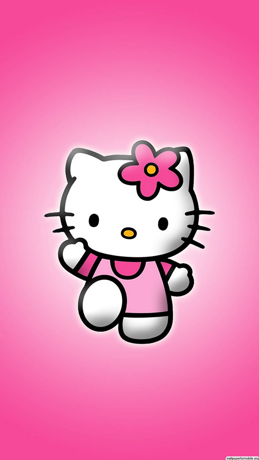 Iphone Hello Kitty Telefon HD-Handy-Hintergrundbild