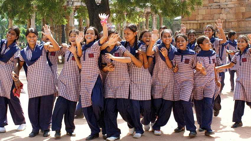 Pemerintah Karnataka akan mengganti biaya sekolah sampai lulus untuk anak perempuan, pendidikan siswa Wallpaper HD