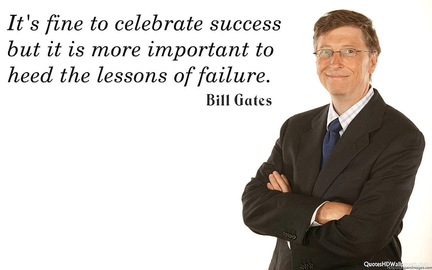 Success Quotes, bill gates HD wallpaper