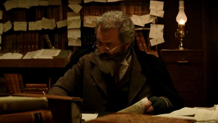 Mel Gibson ve Sean Penn'in Oxford Dictionary Filmi THE, the Professor and the Madman'dan Fragman HD duvar kağıdı