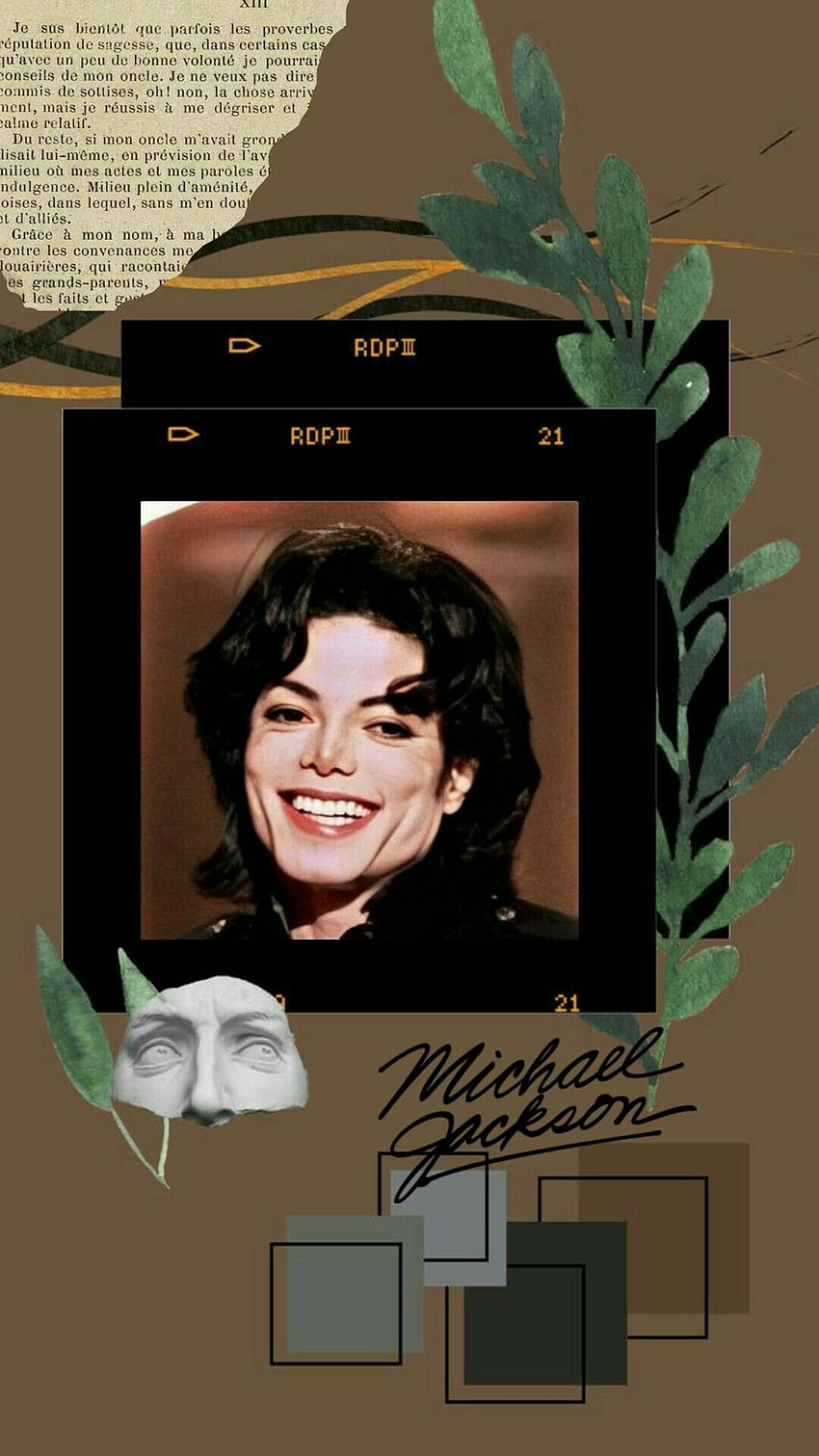 マイケル・ジャクソンの美学, 審美的なマイケル・ジャクソン HD電話の壁紙