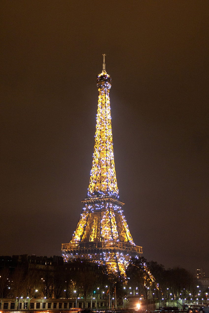 Jedź do Paryża podczas świąt Bożego Narodzenia, Boże Narodzenie Paryż Francja Tapeta na telefon HD