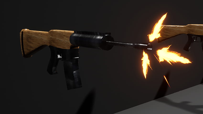 Muzzle Flash in Visual Effects HD wallpaper