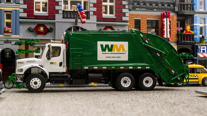 Sampah diposting oleh Ethan Thompson, truk sampah Wallpaper HD