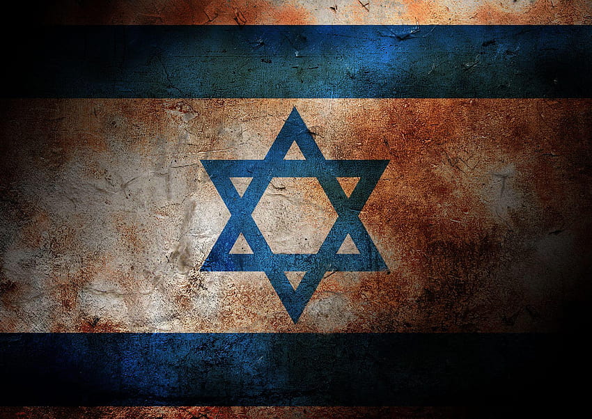 İsrail bayrağı ve HD duvar kağıdı