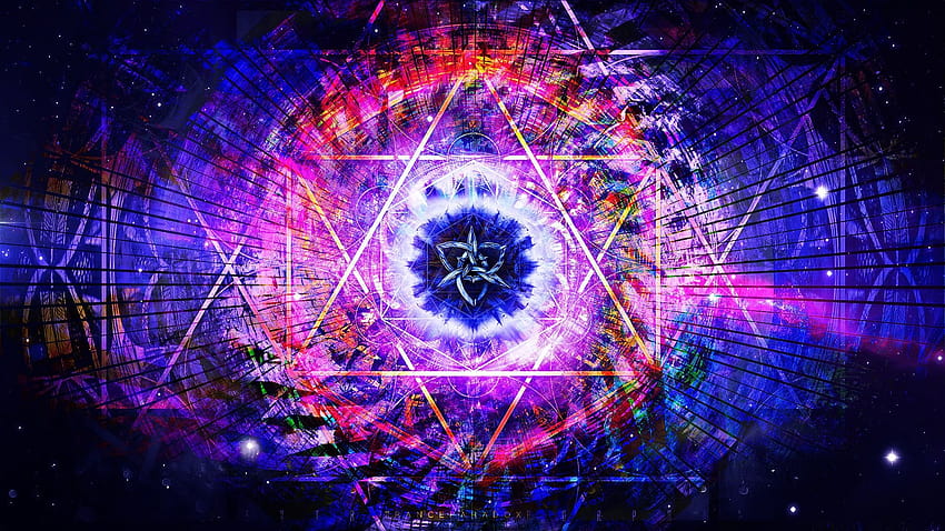 4 Sacred Geometry, geometrical art HD wallpaper