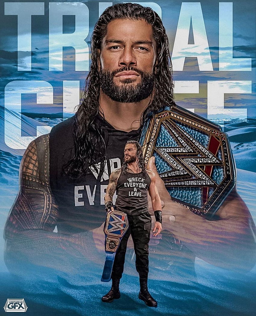 Niko Exxtra shared a post on Instagram: “All hail the Tribal Chief! romanreigns credit: @wres…, tribal chief roman reigns HD phone wallpaper