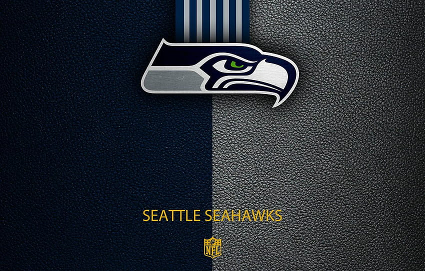 sport, logo, NFL, Seattle Seahawks, seahawks logo HD wallpaper