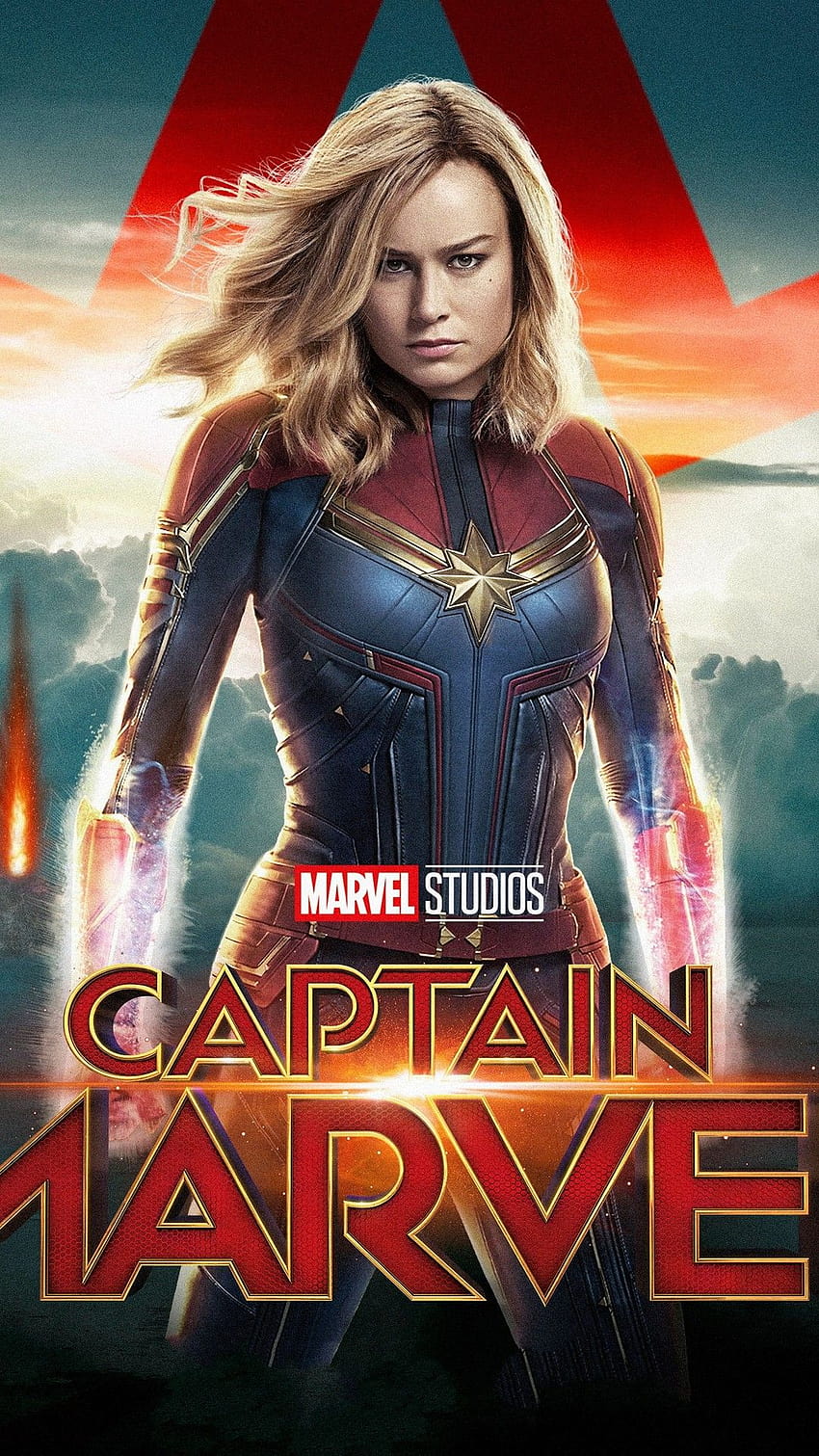 Captain Marvel Movie, captain marvel poster HD phone wallpaper | Pxfuel