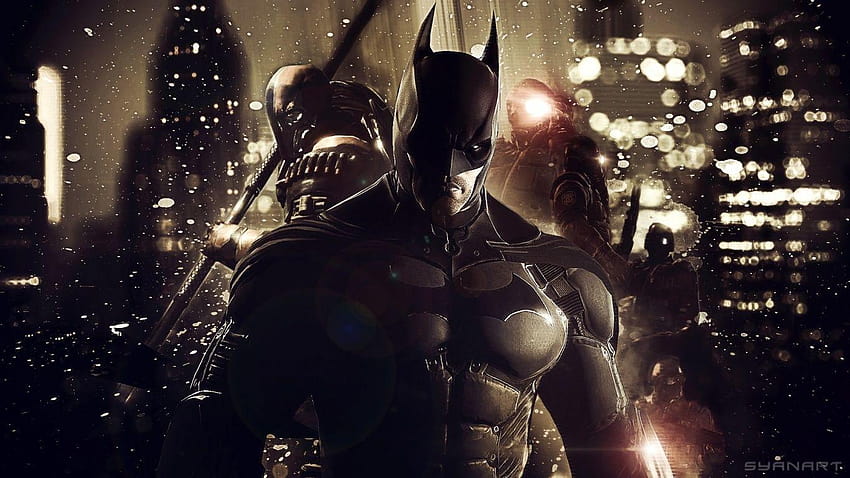 Batman: Origines d'Arkham, jeux 1366x768 Fond d'écran HD