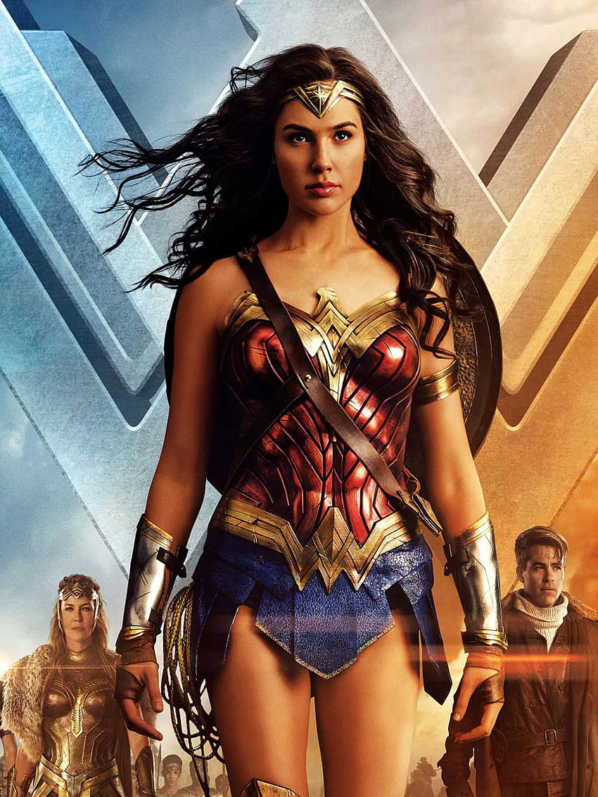 Wonder Woman 2017 New Poster Ultra Mobile, plakaty Wonder Woman Tapeta na telefon HD