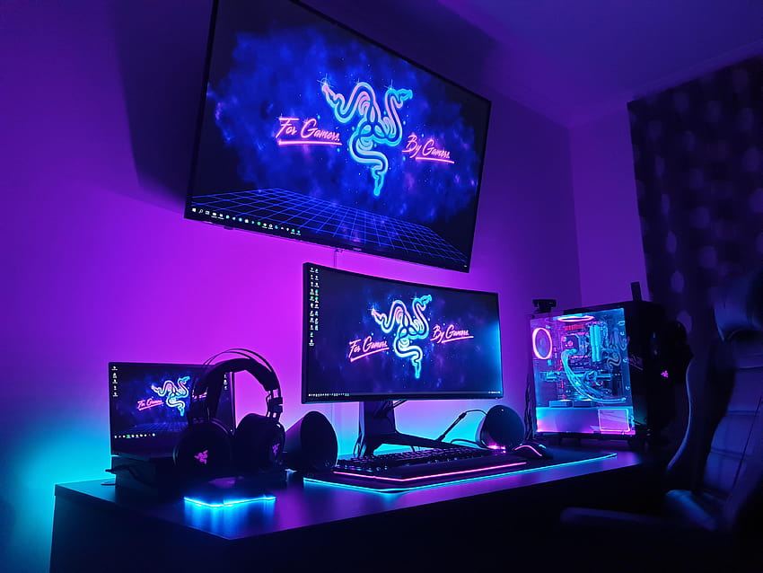 Razer Gaming Setup, the best gaming setup HD wallpaper | Pxfuel