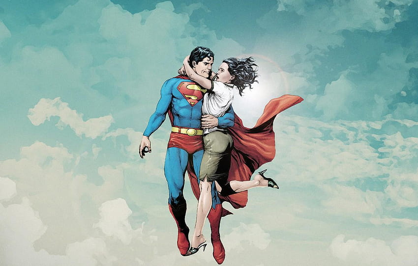 bandes dessinées, Superman, univers dc, Lois Lane Fond d'écran HD