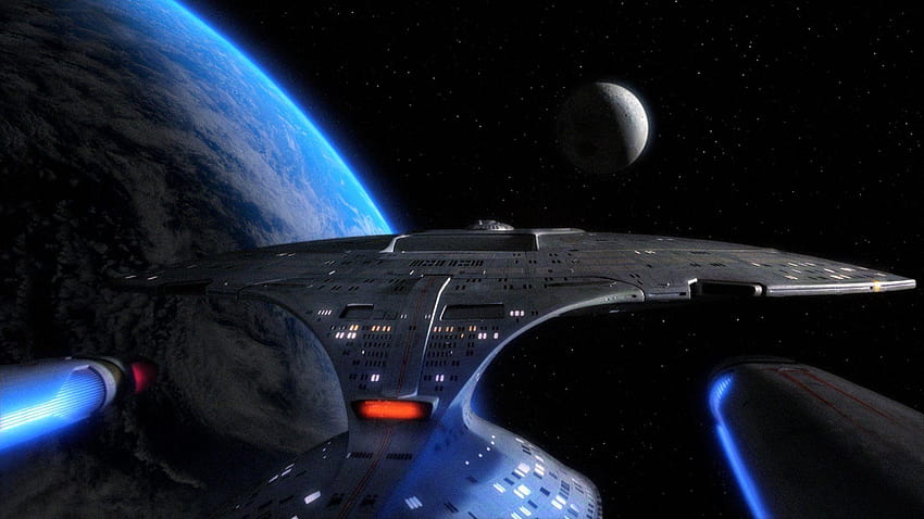 Star Trek: The Next Generation 전체 및 배경, star trek tng 모바일 HD 월페이퍼
