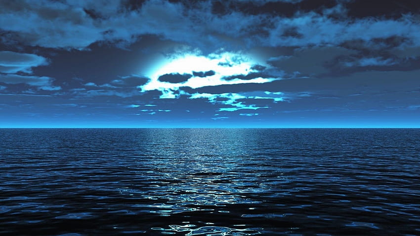 Sea Night, ocean at night HD wallpaper | Pxfuel