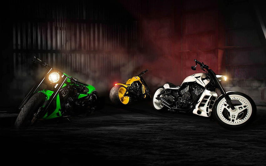 Motorcycle Group, motobike HD wallpaper