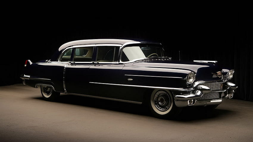 1956 Cadillac Fleetwood Serie 75 Limousine HD-Hintergrundbild