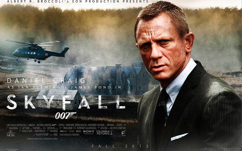 James Bond: Agent 007 Skyfall Trailer 2012!!, James Bond 007 Himmelssturz HD-Hintergrundbild
