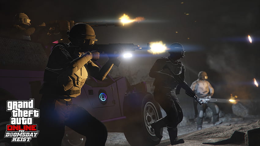 「GTA 5 Doomsday Heist」イベントが PS4、Xbox One、PC 向けに登場、gta heist 高画質の壁紙