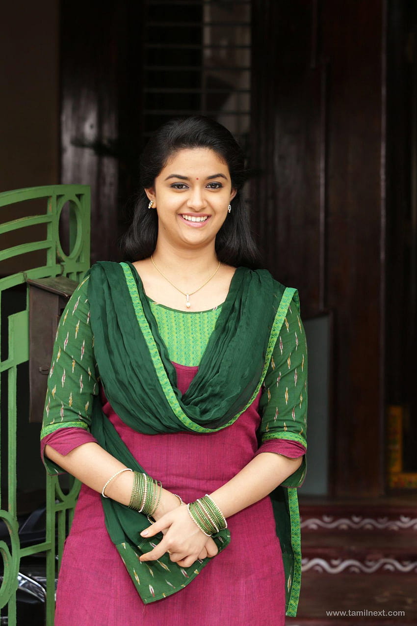 Actress Keerthy Suresh from Bairavaa Stills – TamilNext HD phone wallpaper