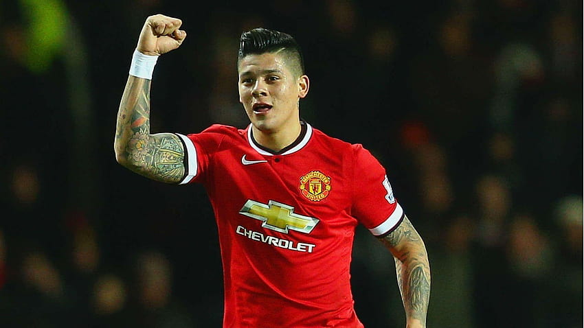 Manchester United Backgrounds, marcos rojo HD wallpaper