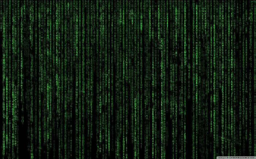 Matrix Code ❤ für Ultra TV • Breit, Matrixhintergrund 1920x1080 HD-Hintergrundbild