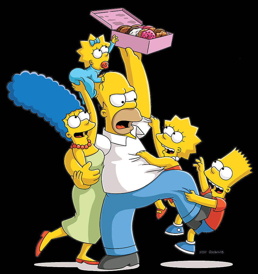 Famille Simpson Fond d'écran de téléphone HD