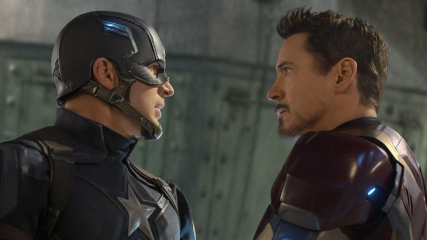 Iron Man V Captain America, attitude hero HD wallpaper