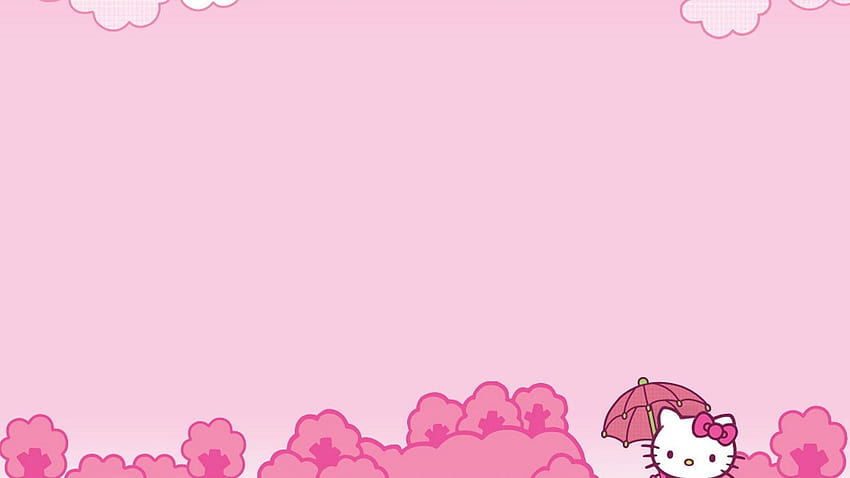Hello Kitty Estética, pc estética gato fondo de pantalla