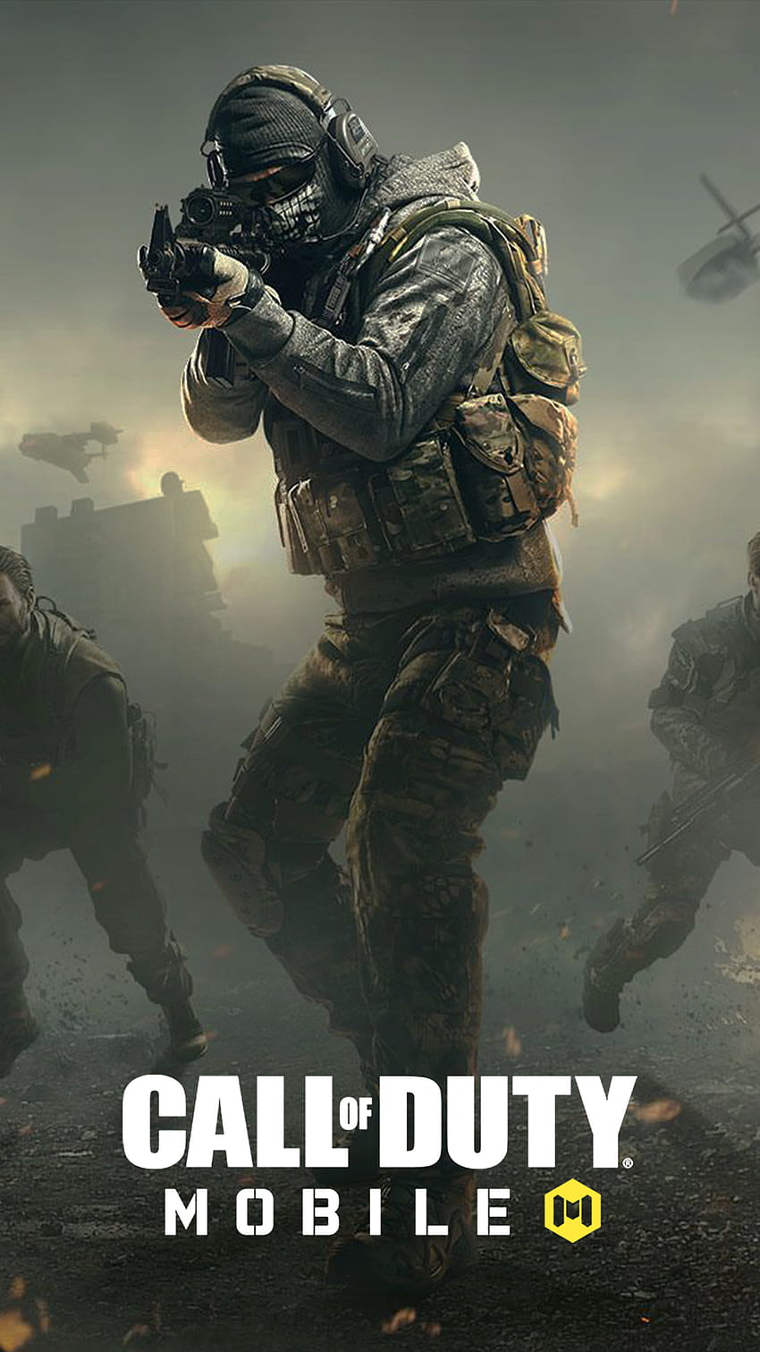 call of duty mobile ghost HD phone wallpaper